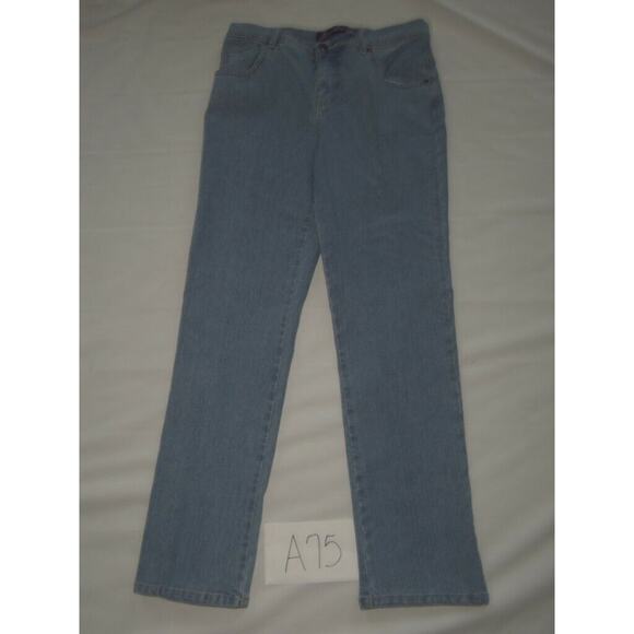 Gloria Vanderbilt Blue Jeans Size 4 Petite Stretch Womens -0812A75 - Picture 1 of 2